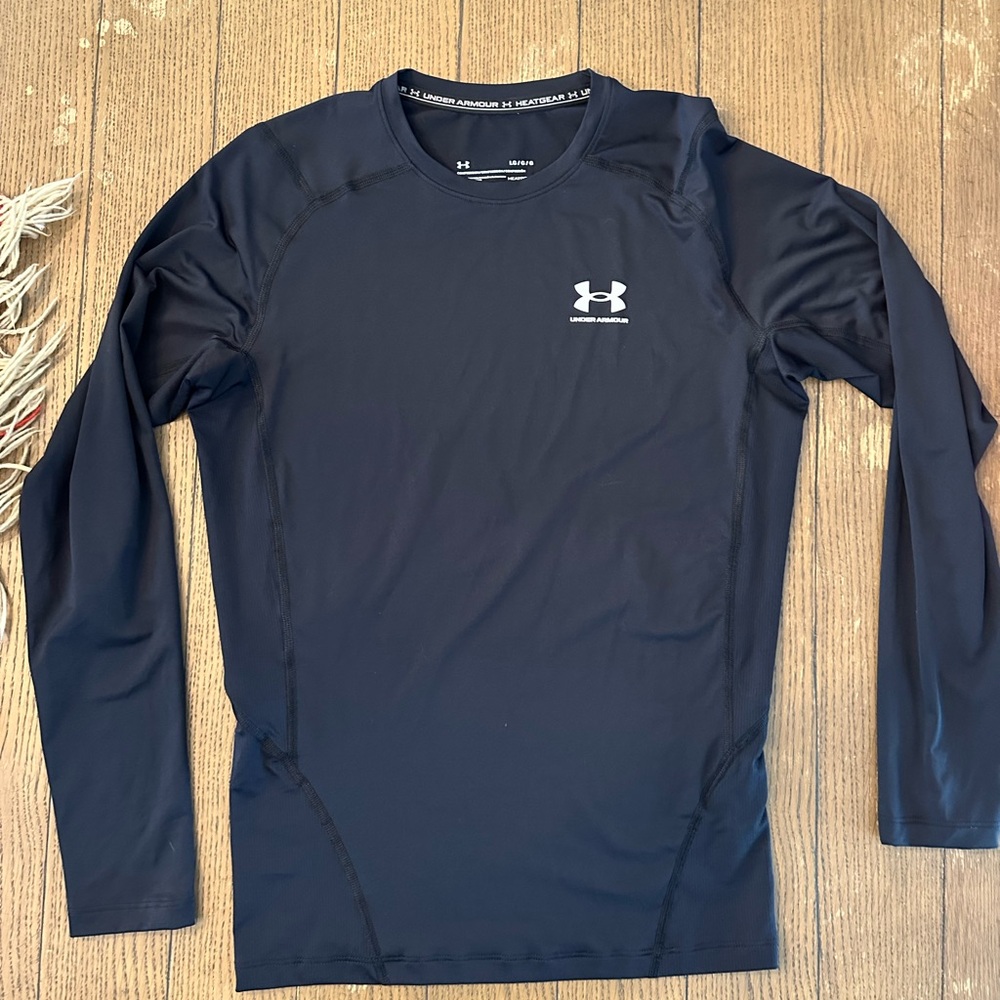 Under Armour Midnight Black Compression Performance Top